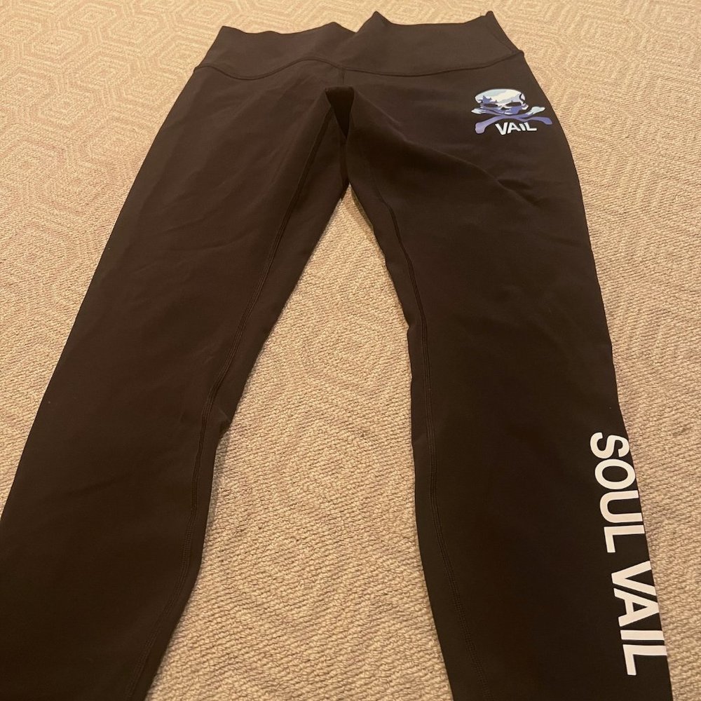 Lululemon Black Sz 12 SoulCycle VAIL leggings